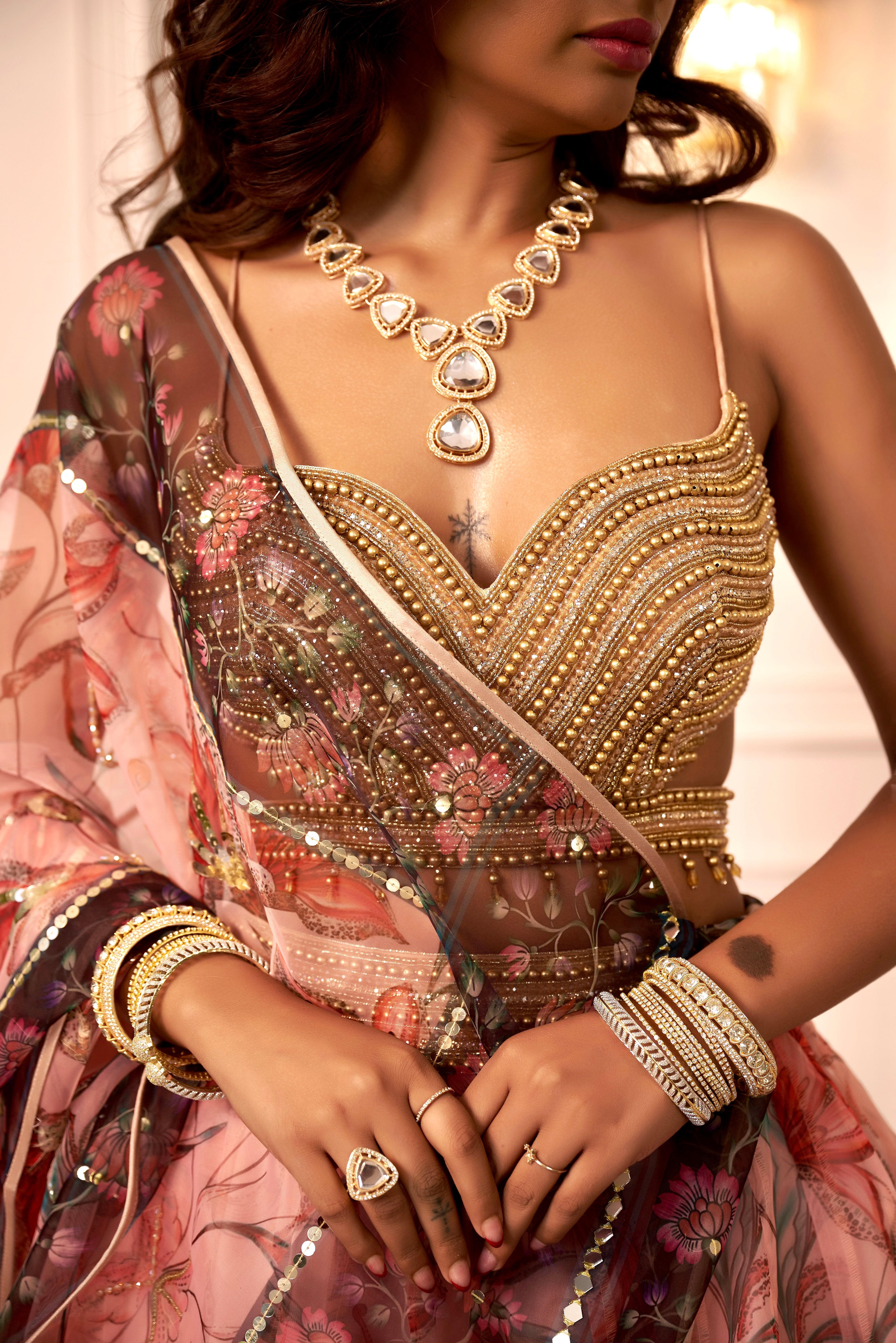 Kusha Lehenga Set