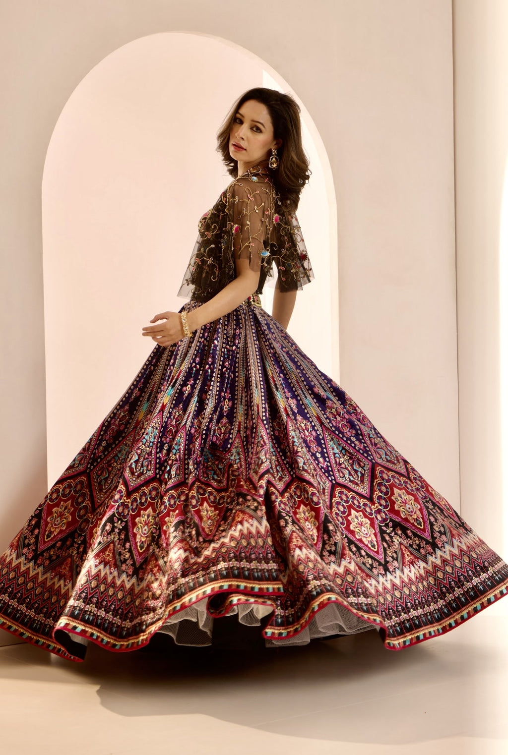 Saanjh Lehenga Set
