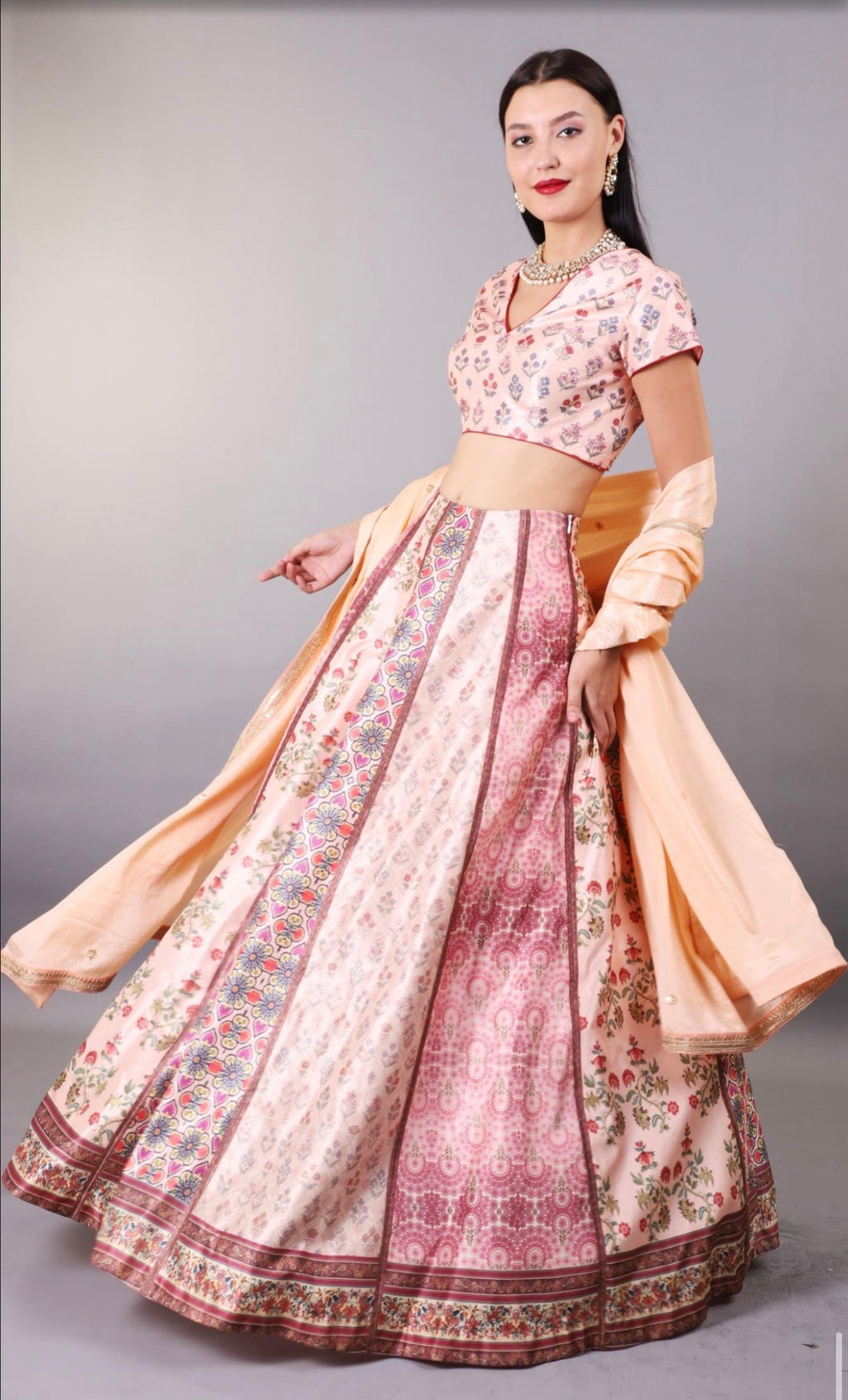 Pink Lehenga Set