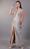 Ice Blue Gown