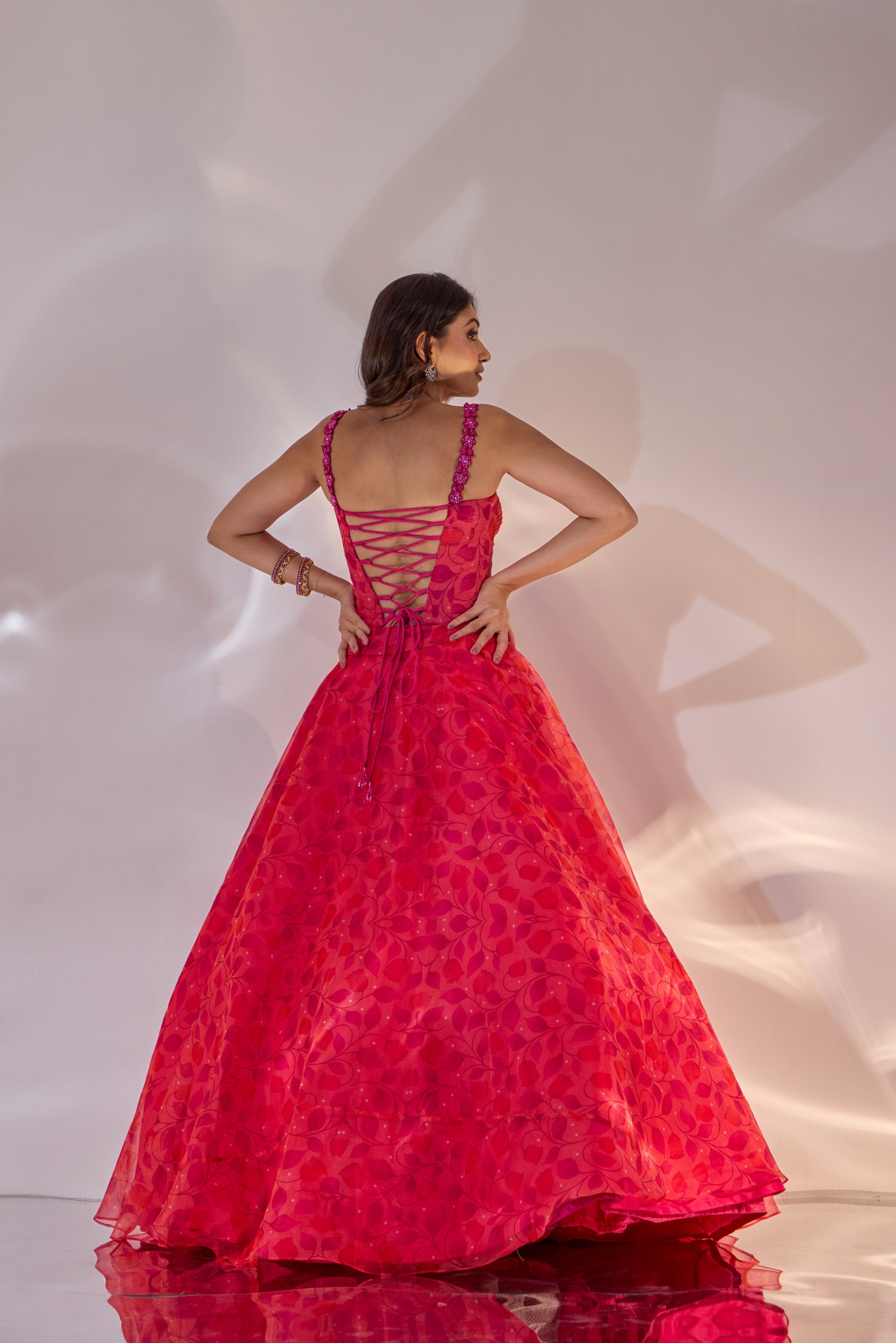 Annabelle Corset and Lehenga Set