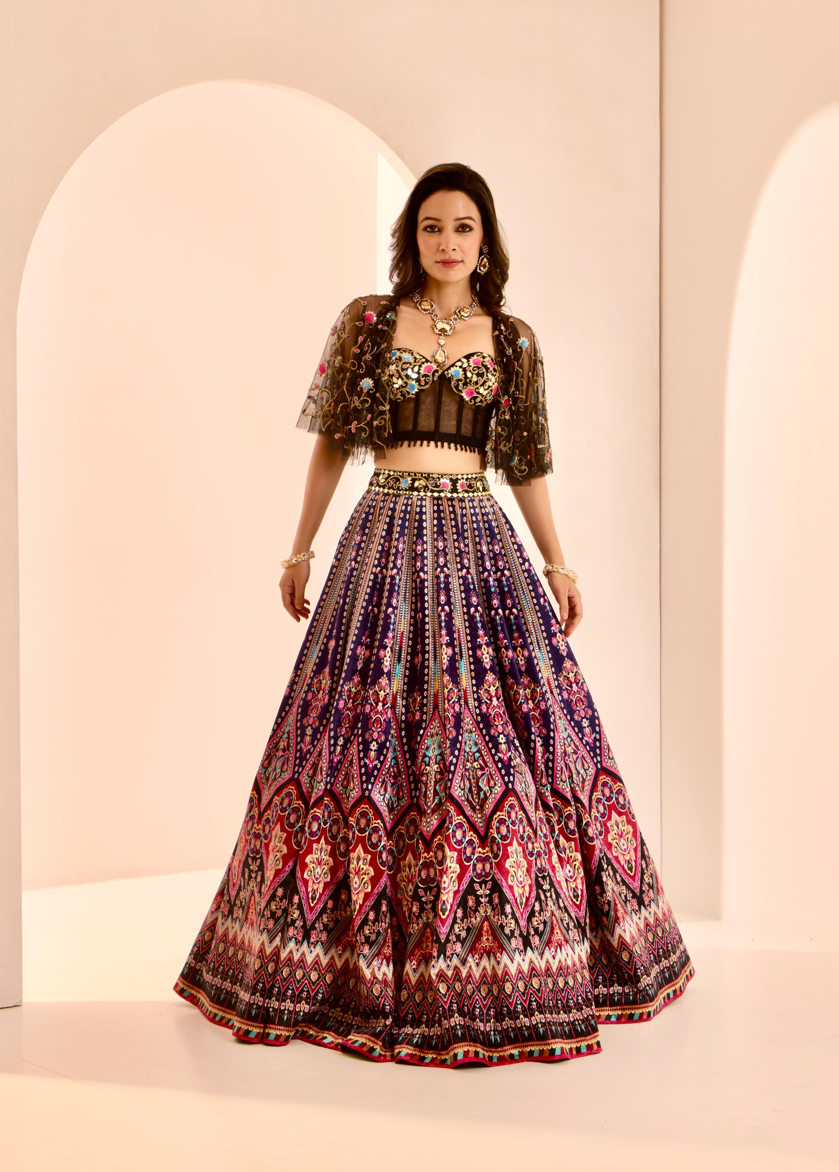 Saanjh Lehenga Set