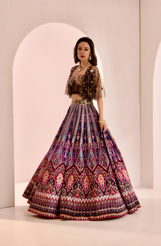 Saanjh Lehenga Set