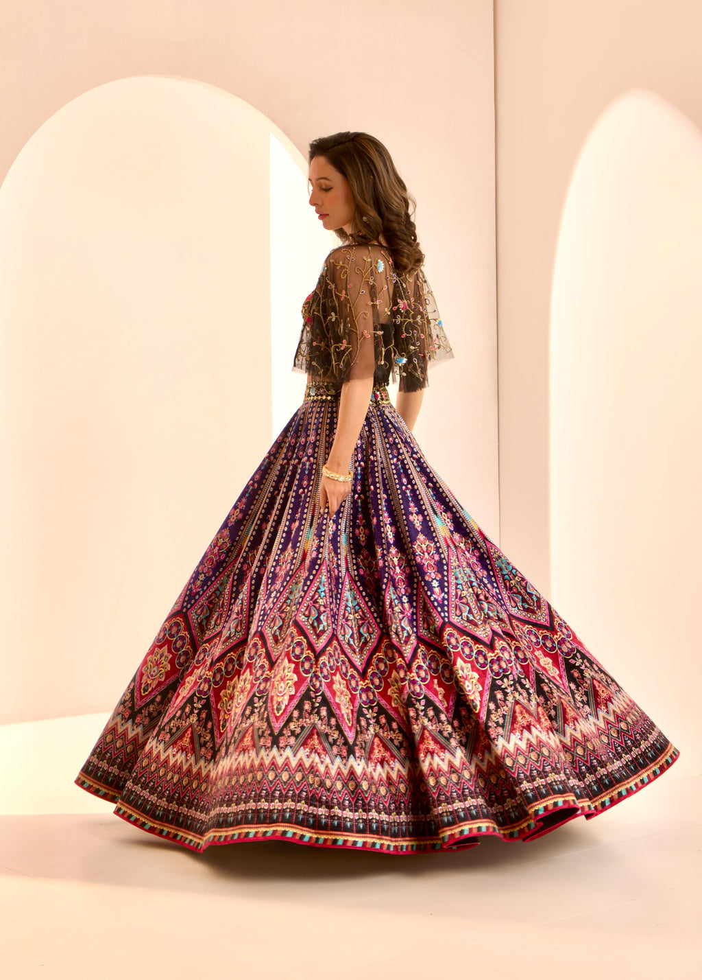 Saanjh Lehenga Set