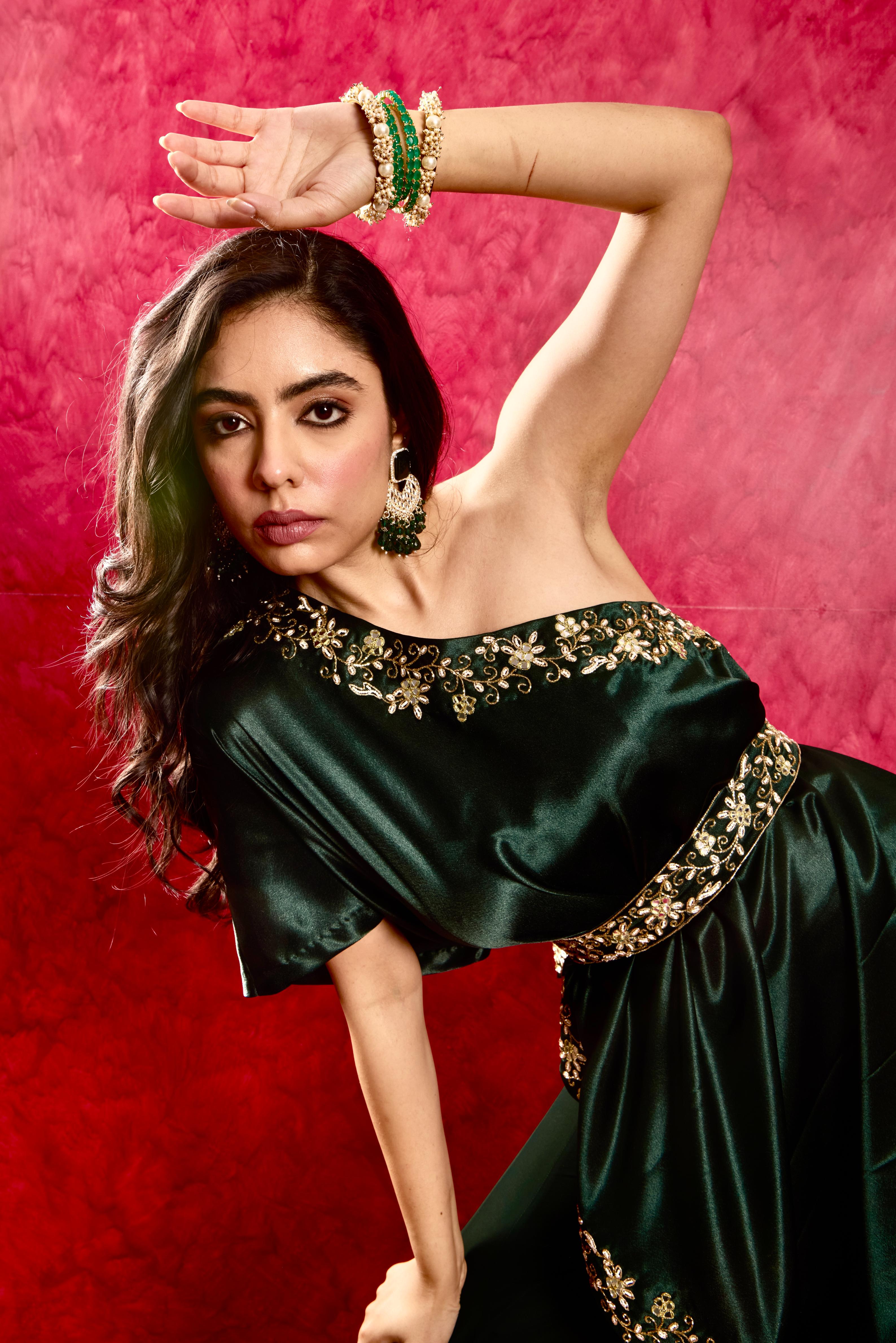 Seher Cape and Pants Set