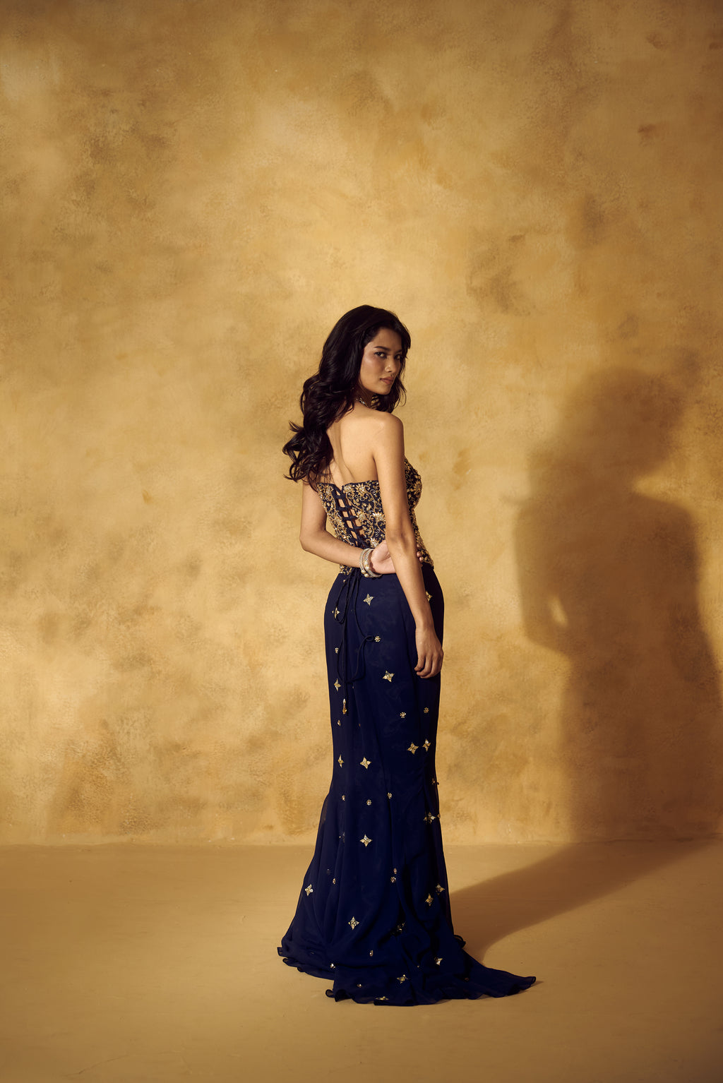 Yana Corset and Fishtail Skirt Set