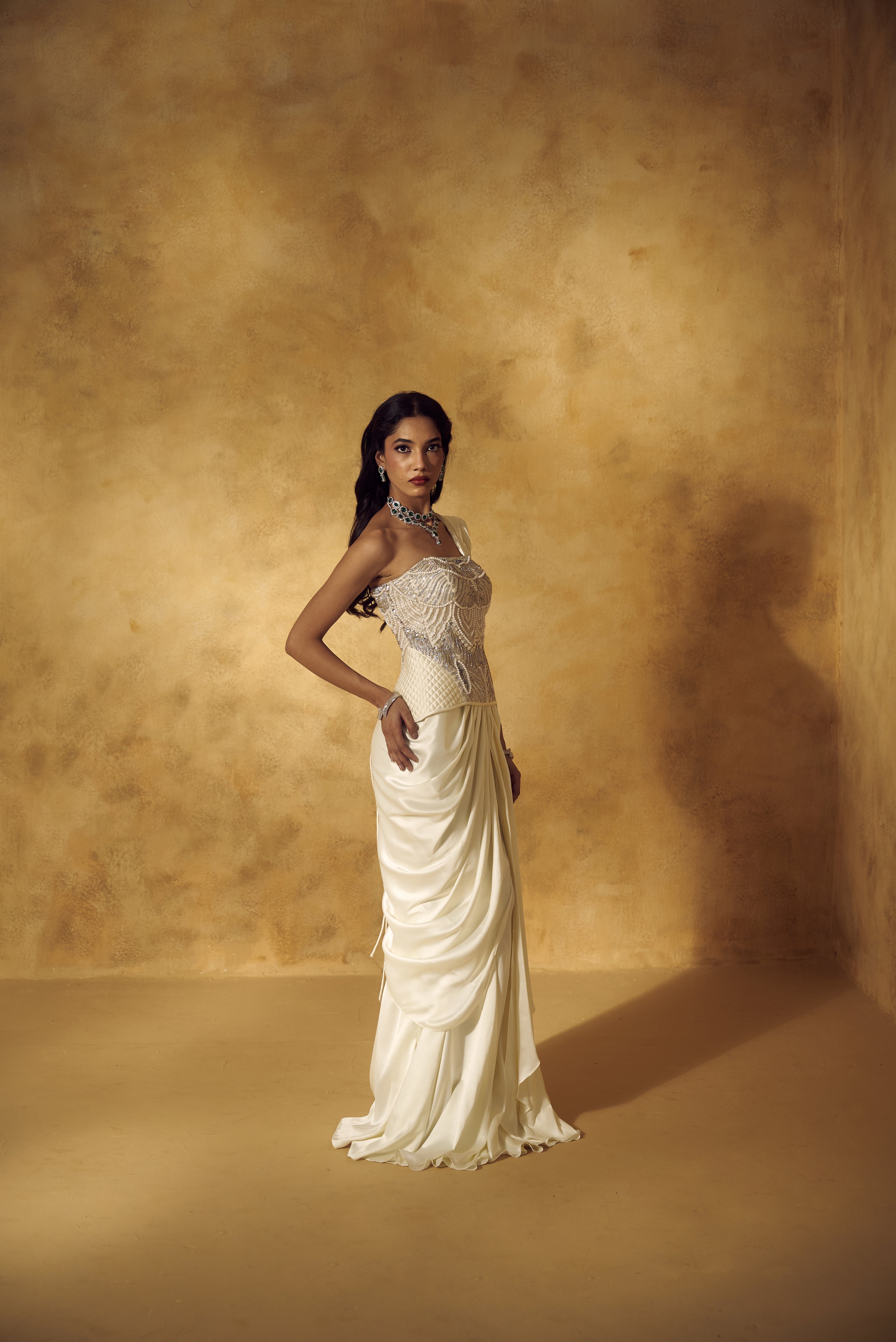 Irina Corset Saree Set