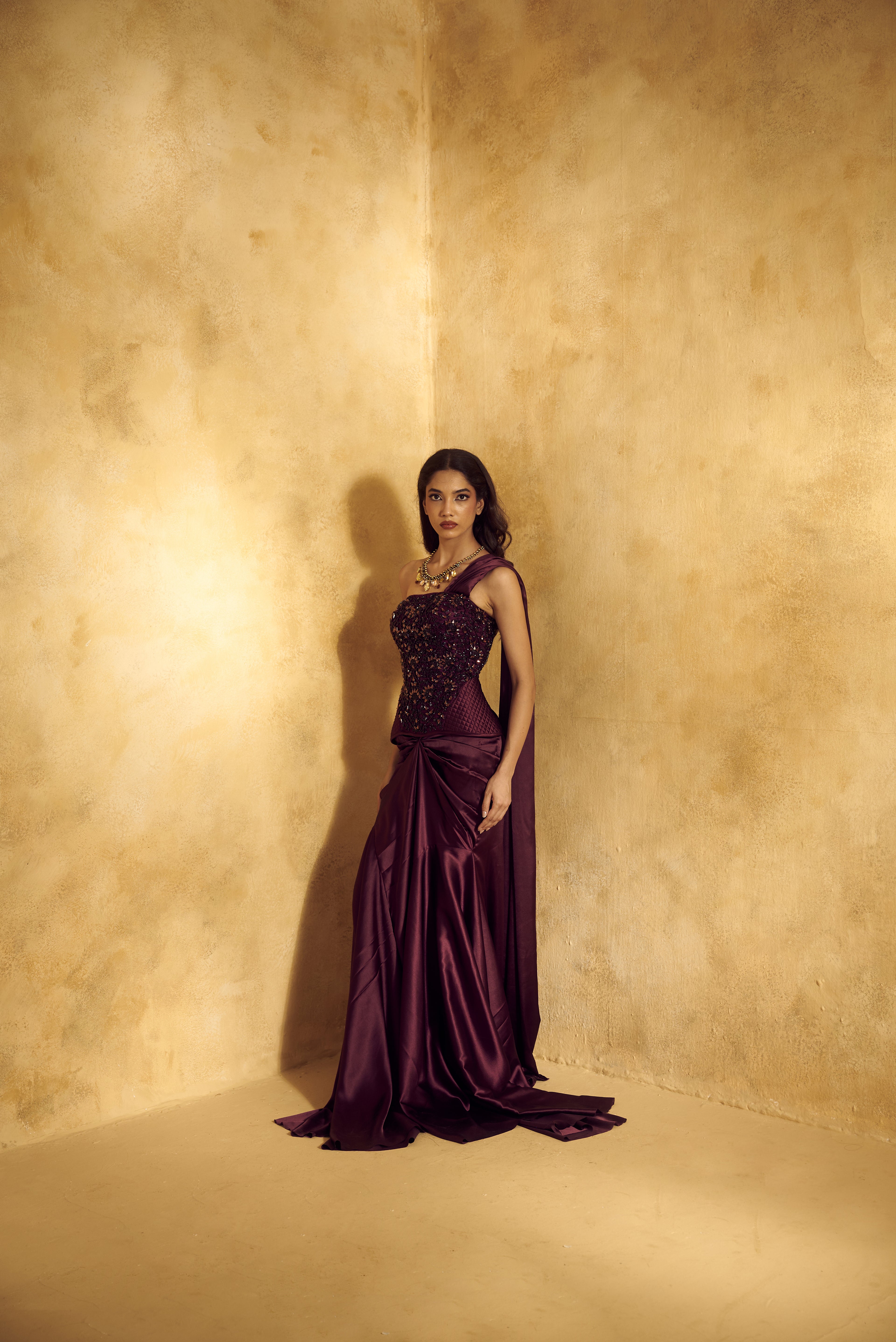Alisha Corset Saree Set