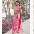Reena Saree with Jacket