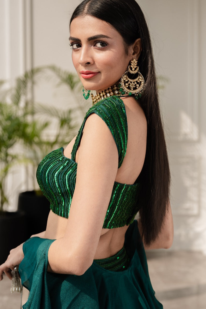 Aksa Lehenga Set