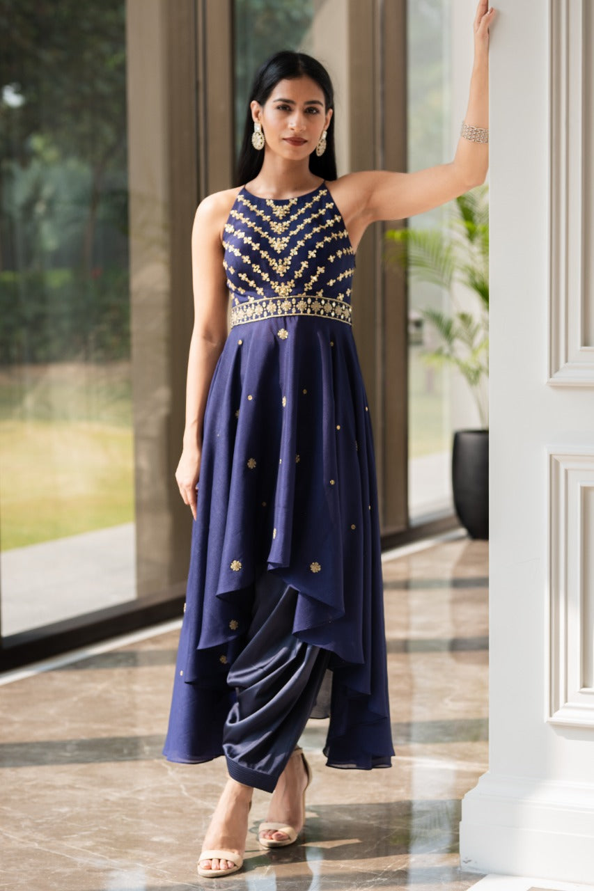 Isla Kurta and Drape Pants