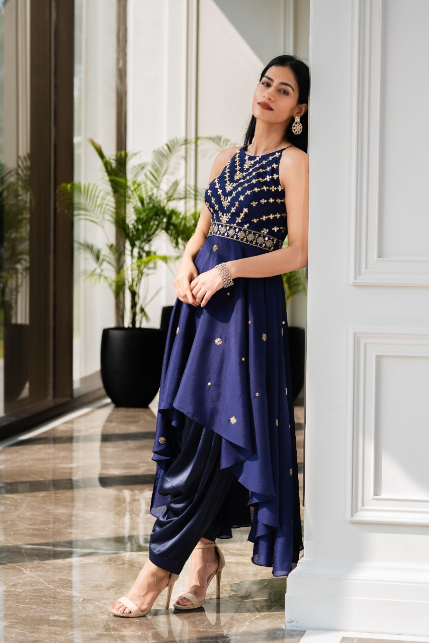 Isla Kurta and Drape Pants